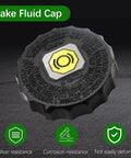 Brake Fluid Reservoir Cap Replacement For Toyota And Lexus SUVs And Trucks, Durable ABS Master Cylinder Cover, close-up view