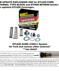 Shift Technology STL020 Thermal Bypass Valve Kit components for Ford and GM transmissions with springs and seals visible