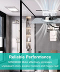 Installed Replacement Bathroom Fan Motor Assembly For NuTone 763RLN 763RL 769RL Series Exhaust Fans S0503B000 in modern bathroom