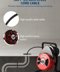 50 Foot By Half Inch Automatic Feed Drain Cleaning Machine Sewer Snake Auger With Cutter heavy duty steel core cable and motor.