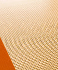 Close-up of Nonstick Silicone Baking Mat For Cookies, Pro Grade Quality With Fiberglass Mesh For Even Heat, Reusable Oven Microwave Safe