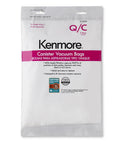 Style Q HEPA Vacuum Bags For Canister Vacuums, 2 Pack, Easy Install, No Mess, Fits Type Q Bags, Packaging Front