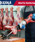 Heavy Duty Reciprocating Saw Blades Set For Frozen Meat And Bone Includes 12 Inch 3TPI, 6 Inch 6TPI, And 9 Inch 8TPI