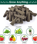 Pile of brown 50 Pack Grow Sponges For AeroGarden Compatible Seed Pods Replacement Root Growth Sponges Seedling Starter Kit Refills