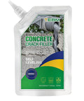 No Sweat Self Leveling Concrete Crack Filler And Waterproof Asphalt Sealant For Driveways Roads And Patios High Elasticity Repair Compound in a 500ml pouch.