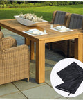 Outdoor Furniture Cover For Patio And Garden Weatherproof Dustproof And Windproof With Buckles Heavy Duty Oxford Fabric next to garden set