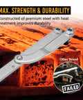 EWK universal camshaft pulley holder and fan clutch removal tool set, silver steel, adjustable with 4-pin sizes