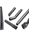 Vacuum Detail Cleaning Kit For 1.25 Inch Vacuum Systems, Assorted Attachments For Tight Crevices, Durable Plastic Construction