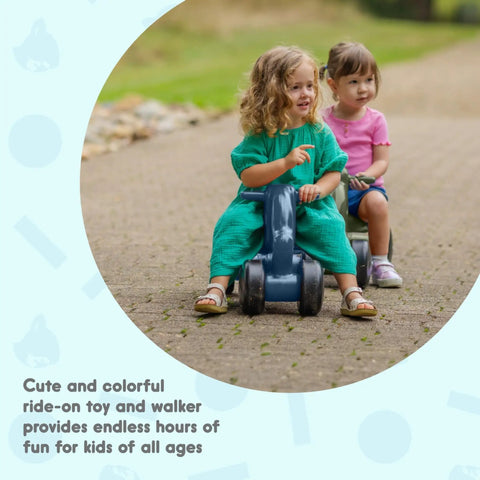 Built Different Two In One Toddler Push Walker And Ride On Toy Featuring Cool Puppy Design To Boost Balance And Walking Skills Indoors Or In The Yard Kid Hyped Stroll And Zoom Combo For Everyday Playroom Wins And Weekend Adventures