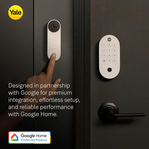Lock Down Your Spot Today With This Hassle Free Keyless Deadbolt Smart Lock Featuring Google Matter Sync And Sleek Matte Black Casing For Effortless Remote Guest Entry