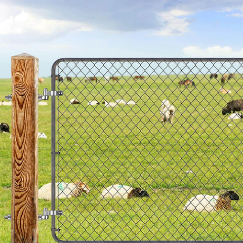Stainless Steel J Bolt Gate Hinge 304 Grade Post Hinge for farm gate and chain link fence gate attached to wooden post