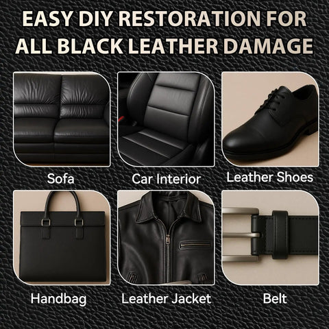 Leather Repair Kit For Cars And Home Furniture, Fast Drying Liquid Compound To Fix Scratches Tears And Burns various uses