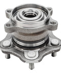 Rear 2-Piece Wheel Bearing Hub Assembly For AWD Nissan Rogue 2008-2020 And Juke 2011-2017 - 2 Hub Kit, 5 Bolt, Non-ABS, 4-Bolt Square Flange