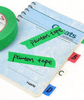 Green Painter Tape For Car Paint Jobs And Home Projects No Residue Automotive Masking Tape UV Resistant on notebook