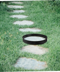 Round Concrete Paver Mold For DIY Garden Pathways Reusable Cement Mould For Landscaping And Outdoor Decor Easy To Use Pavement Form For Patio Paths Walkways And Lawn Edges on grass pathway