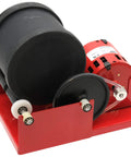 AR1 Rock Tumbler Kit With One Quart Rubber Barrel That Holds Three Pounds Of Rocks 110V 60Hz Polisher on red base