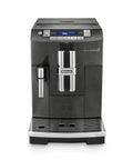 Real Deal Fully Automatic Espresso Machine With Single Touch Lattecrema Setup For Creamy Cappuccino Foam Black Coffee Maker front view