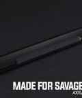 Savage Axis Picatinny Rail Mount 0 MOA That Installs Directly Into Receiver Via Factory Holes With No Extra Hardware On Black Surface