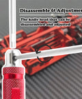 Disassembled view of Four Piece Hex Screwdriver Set With 1.5mm 2.0mm 2.5mm And 3.0mm Allen Keys For RC Cars Drones Helis And More