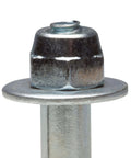 1/4 In By 1-3/8 In Acorn Sleeve Anchor Zinc Plated - 100 Pack - Built Tough Masonry Fastener For Concrete Brick And Block - 360 Degree Expansion - Pre Assembled All Steel close-up