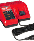Red Lithium XC 5.0Ah Battery Pack Set Two Batteries And Multi Voltage M12 And M18 Charger Kit For Power Tools