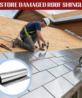 Premium 304 Stainless Steel Foil Roll 0.1mm Thick by 300mm Wide by 1M Long used for roof shingle restoration