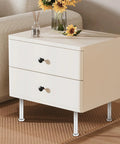 Nightstand with 4 Piece Adjustable Cabinet Legs Steel Telescopic Furniture Feet With Floor Protection For Tables And Beds