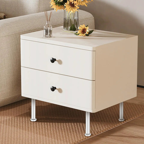 Adjustable Steel Furniture Legs Replacement Feet For Cabinets And Tables Heavy Duty Telescopic Risers on a white cabinet