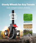 Collapsible Wagon Cart Foldable Lightweight Utility Cart with Wheels for Grocery Camping Beach and Outdoor Sports shown with 360° rotating wheel.