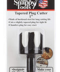 1 Inch Tapered Hex Shank Plug Cutter With Seven Sixteenths Inch Drive For Maximum Torque On Hard Woods Hardened Steel Bit
