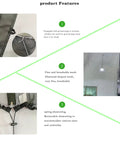 Close-up product features of 15ft Double Sided Mosquito Netting For Patio Umbrellas With Double Zippers, Water Resistant Bottom, showing mesh and drawstring.