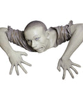 Zombie Of Montclaire Moors Indoor Outdoor Garden Statue Halloween Decor Creepy Graveyard Ghoul bust with outstretched hands