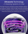 ShinePod Ultrasonic Retainer Cleaner With UV Light For Dental Pods Quick 5 Minute Deep Clean Bacteria Virus Plaque Removal Chemical Free Sanitizer For Braces Retainers And Aligners, pod cutaway