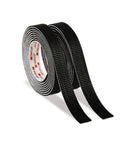 Heavy Duty Reclosable Fastener Roll With Weatherproof Adhesive, Dual Lock Tape That Holds Up To 10 Lbs, 1 Inch Wide, Black