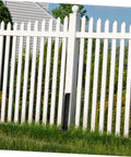 Heavy Duty Fence Post Repair Anchors With Ground Spike for Quick Installation and Enhanced Stability of Tilted Wood and Metal Fences