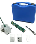 Pencil Hardness Tester Kit With 13 Pencils And 500 Gram 750 Gram And 1000 Gram Weights For Abrasion And Scratch Resistance Testing Of Paint Coatings And Film Quality For Pros QHQ A in blue case