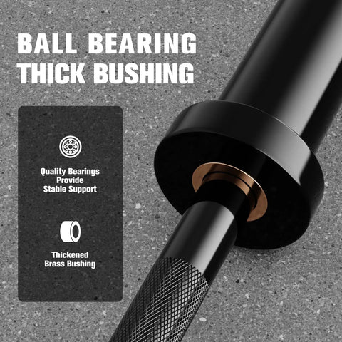Olympic Barbell 4ft 6ft 25mm Shaft For Serious Gains Heavy Duty Weightlifting Bar For Squats Deadlifts Bench Press Curls