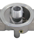 Heavy Duty Hydraulic Filter Base Oil Filter Head Assembly with 3/4 NPTF Ports and 1-12 Thread Replaces OB1318 P561136