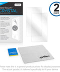 Screen Protector For Garmin TacX Neo Bike Smart Trainer ClearTouch Crystal HD Film Shield 2 Pack with cleaning cloth