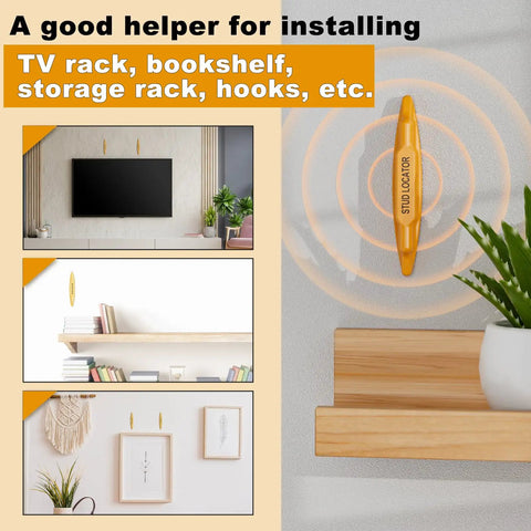 Top Shelf Magnetic Stud Finder With No Batteries Needed Fast And Dead On Way To Spot Screws Nails And Wood Metal Framing Hidden In Drywall Or Lumber Walls For Weekend DIY Builds That Really Deliver The Goods