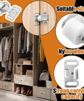 20 Sets Roller Wheel Spring Cabinet Door Catch Latch Kit with Screws for Cabinets Furniture Closets RVs and Mobile Homes