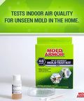 Mold Armor DIY Mold Test Kit box with petri dish and test solution, Quick At Home Mold Check In 48 Hours