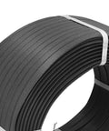 Heavy Duty Pp Manual Packing Belt Roll Killer Tensile Strength Strapping Tape For Hand Baler Tools 12.5mm Width 300m Length secured in a roll.