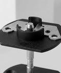 Close-up of metal and plastic components from Five Sets Interlocking Sectional Sofa Connectors Brackets Pin Style For Stable Couch Assembly