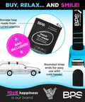 No Scratch 15 Foot Roof Rack Tie Down Straps 2 Pack With Silicone Buckle Covers And Recycled Plastic Storage Bag.