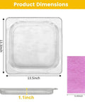 Air Fryer Basket And Steel Wire Rack Accessory For SP100 SP101, 13.5 x 13.3 inches, with dimensions shown, dishwasher safe