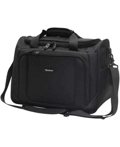 Black 16 Inch Carry On Weekender Travel Bag Underseat Workhorse Ultra Lightweight Durable Duramax Ballistic Nylon