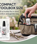 Pruner Lubricant For Garden Tools, Hedge Trimmer Oil For Blades, Pruning Shears Oil, Keeps Pivot Joints Smooth And Slick, Reduces Friction, Protects Exposed Metal, 1 Fl Oz bottle in tool bag