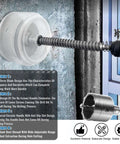 Side view of Zeliceka concrete hole saw kit with white dust bowl and spiral drill bit for concrete drilling.