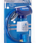 R134a Car AC Recharge Gear With Reusable Gauge And Hose Easy Trigger Dispenser For Quick Refill 90 Degree Coupler